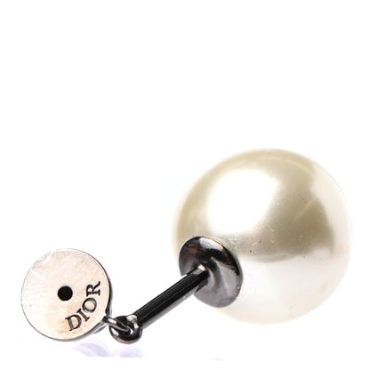Christian Dior Crystal Pearl My ABCDior I Tribale Earring Black Silver 4 of 4