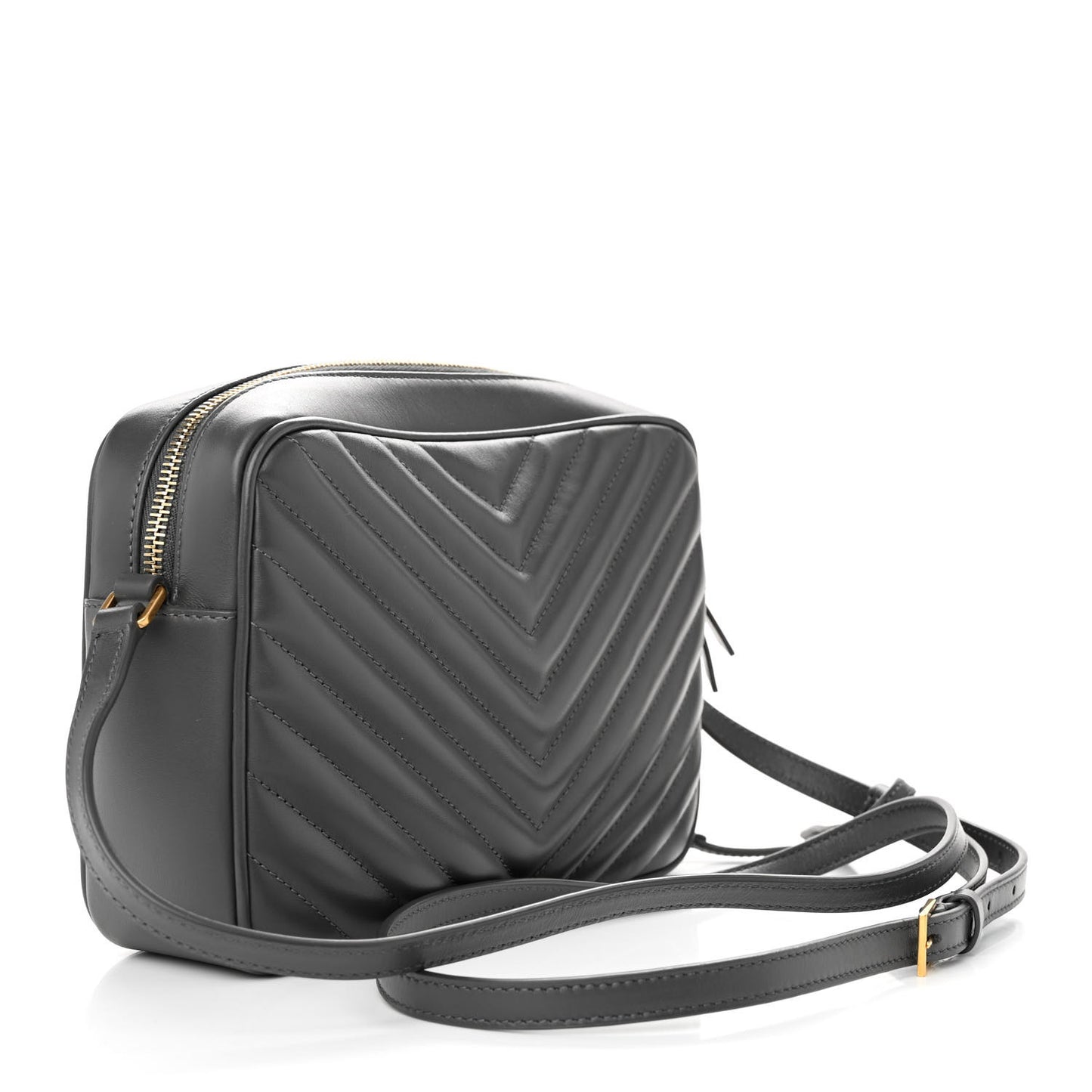 Calfskin Matelasse Monogram Lou Camera Bag Storm