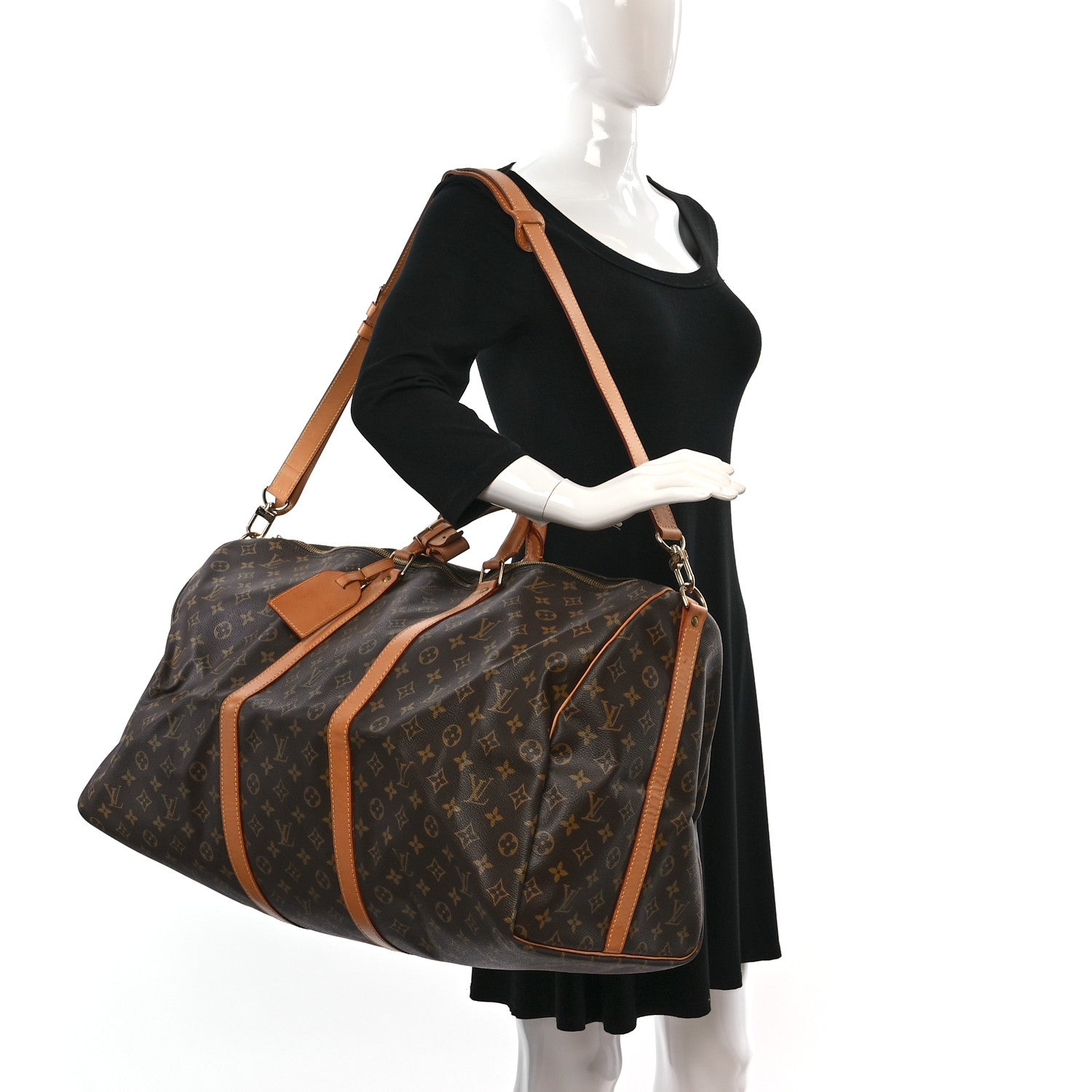 Louis Vuitton Monogram Keepall Bandouliere 60 3 of 13