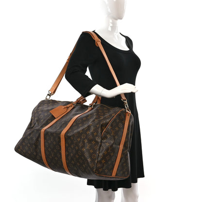 Louis Vuitton Monogram Keepall Bandouliere 60 3 of 13