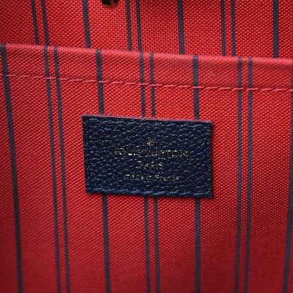 Louis Vuitton Empreinte Montaigne MM Marine Rouge 6 of 9