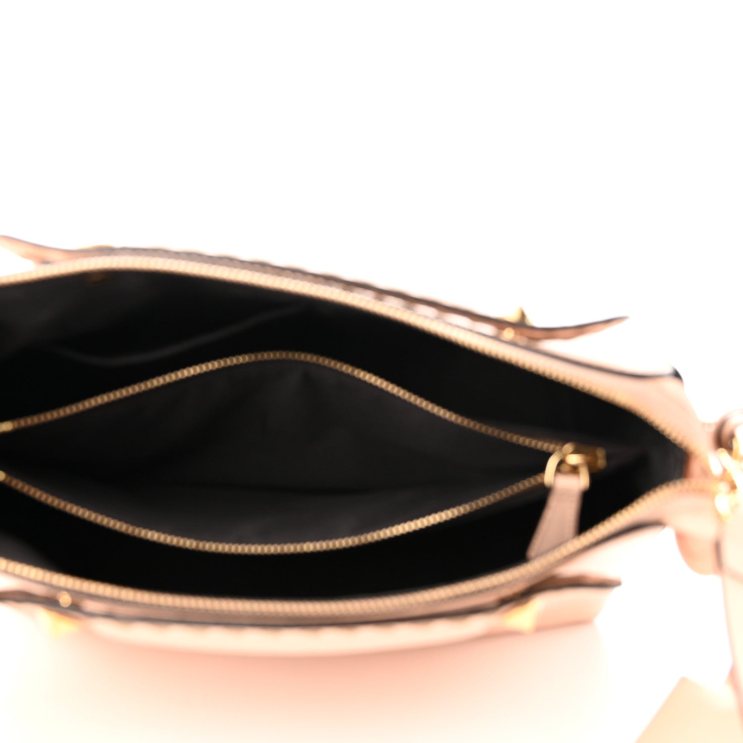 Fendi Vitello King Logo Embossed Medium By The Way Boston Bag Light Rose 5 of 10
