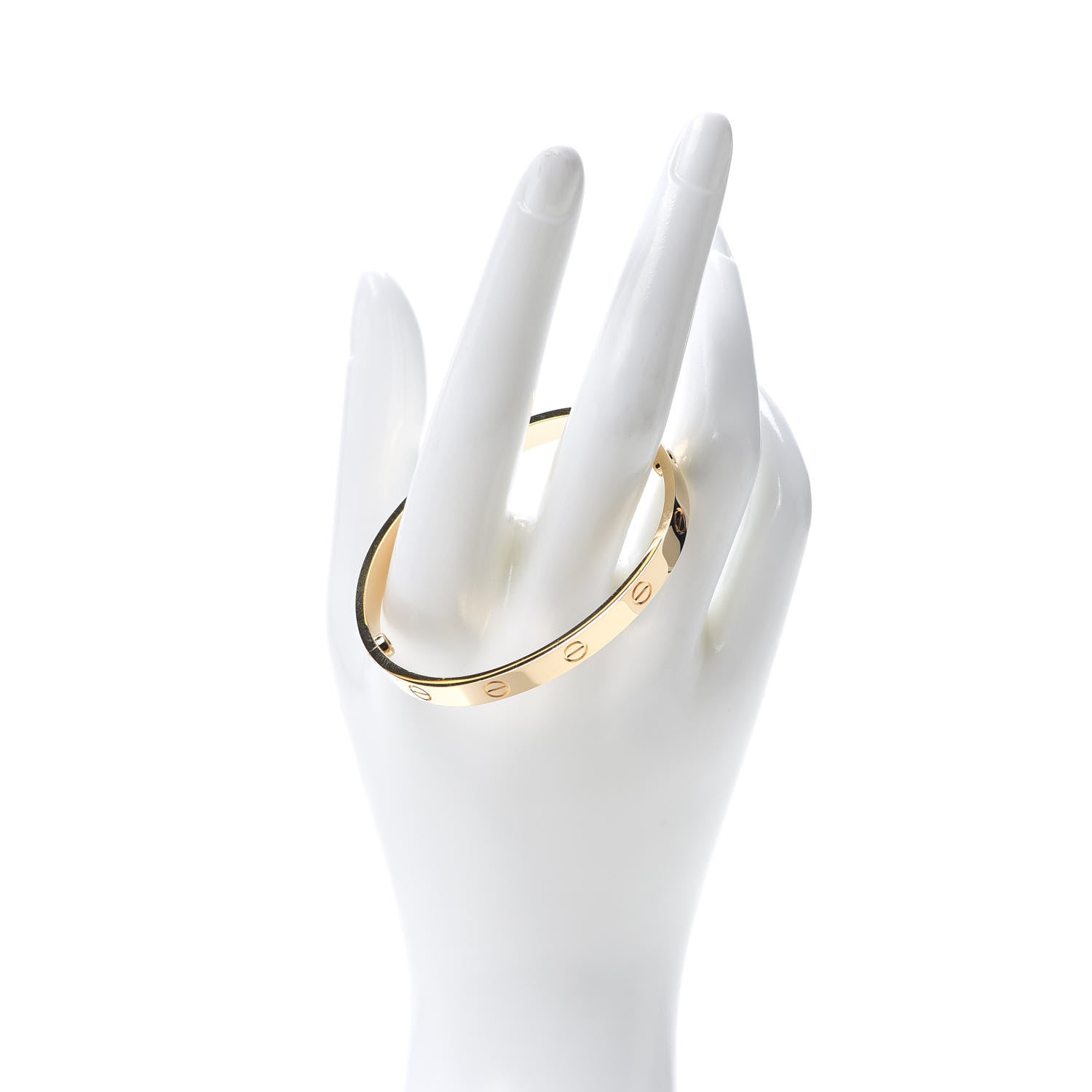 Cartier 18K Yellow Gold LOVE Bracelet 17 2 of 7