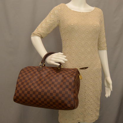 Louis Vuitton Damier Ebene Speedy 35 2 of 8