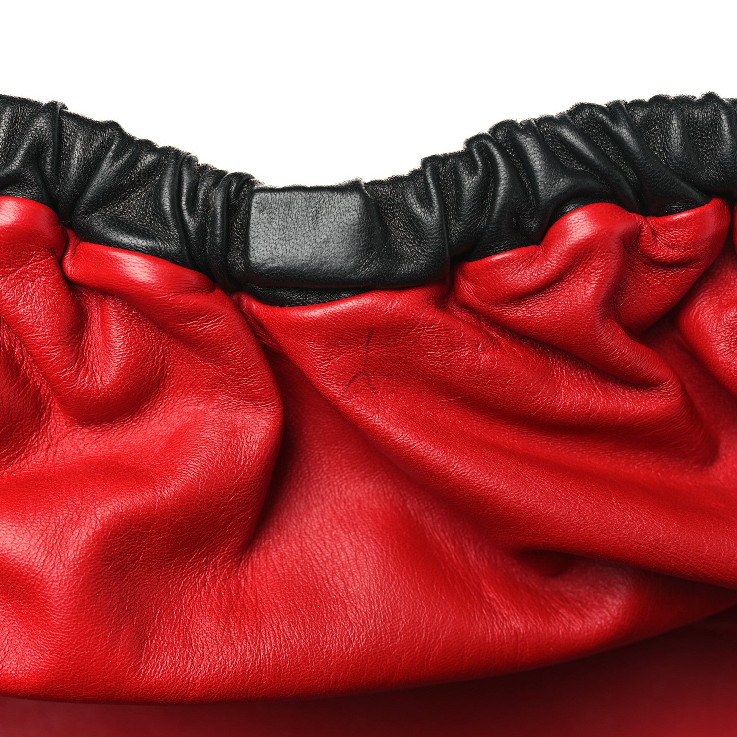 Mansur Gavriel Lambskin Cloud Clutch Black Flamma 10 of 10