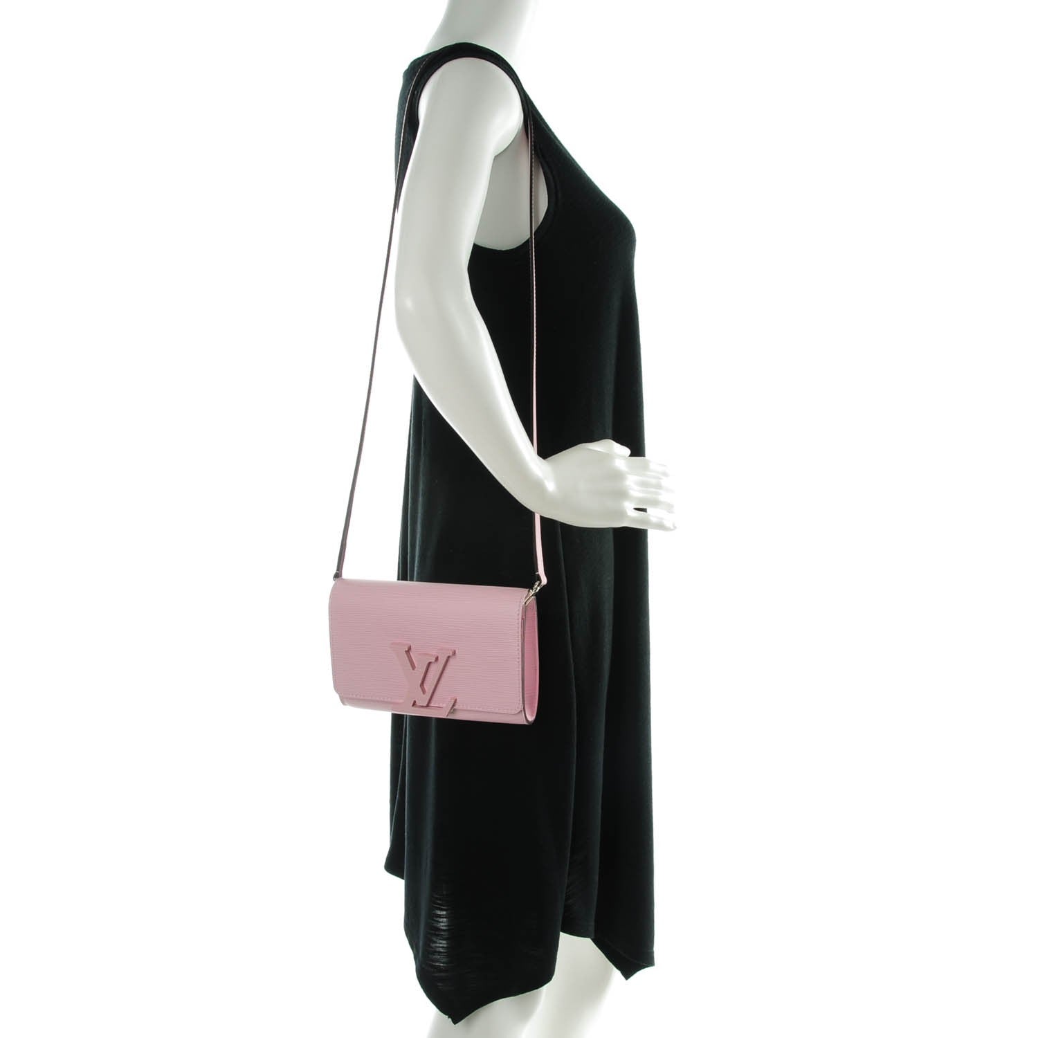 Louis Vuitton Epi Louise Strap PM Rose Clair 2 of 7