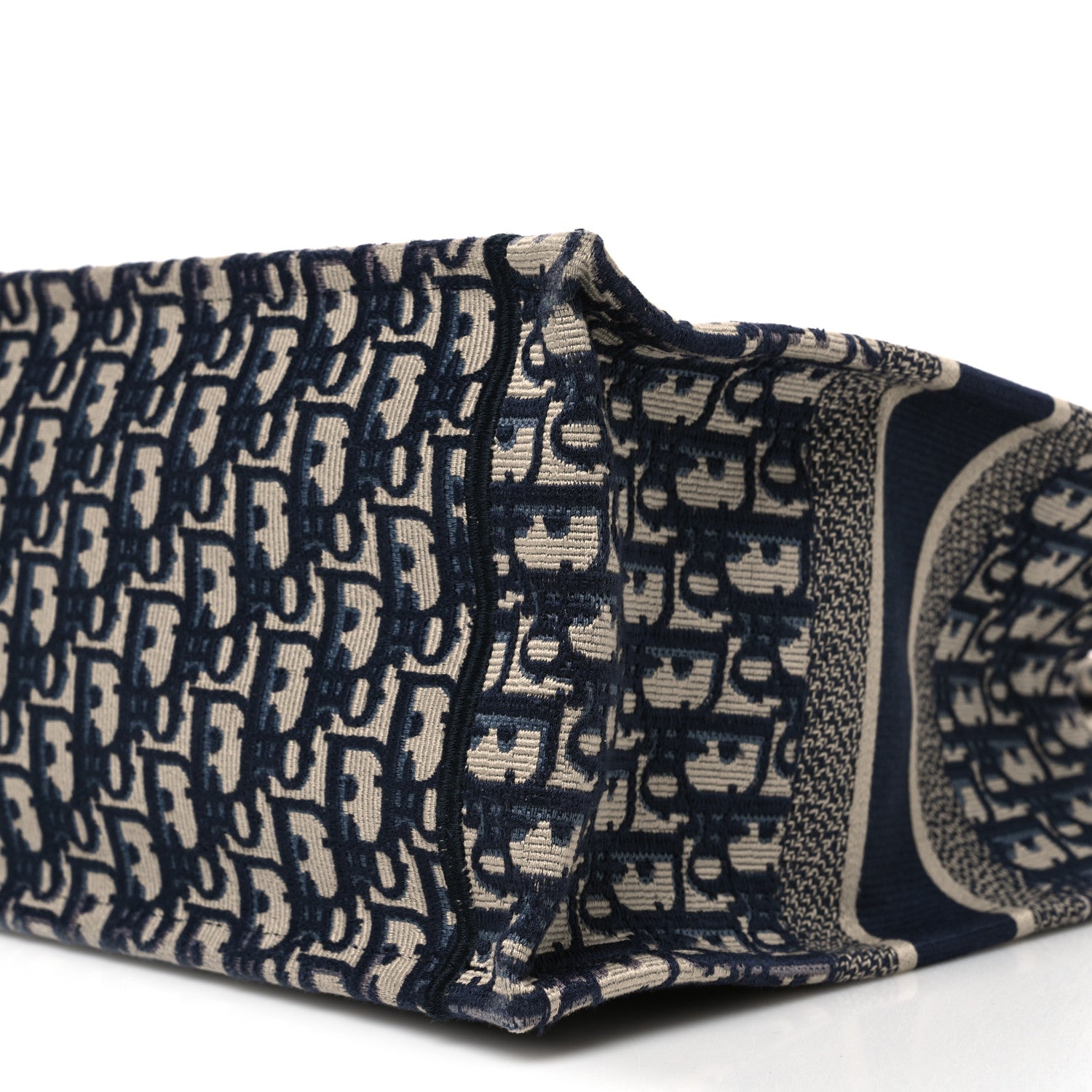 Christian Dior Oblique Medium Book Tote Blue Multicolor 1921849