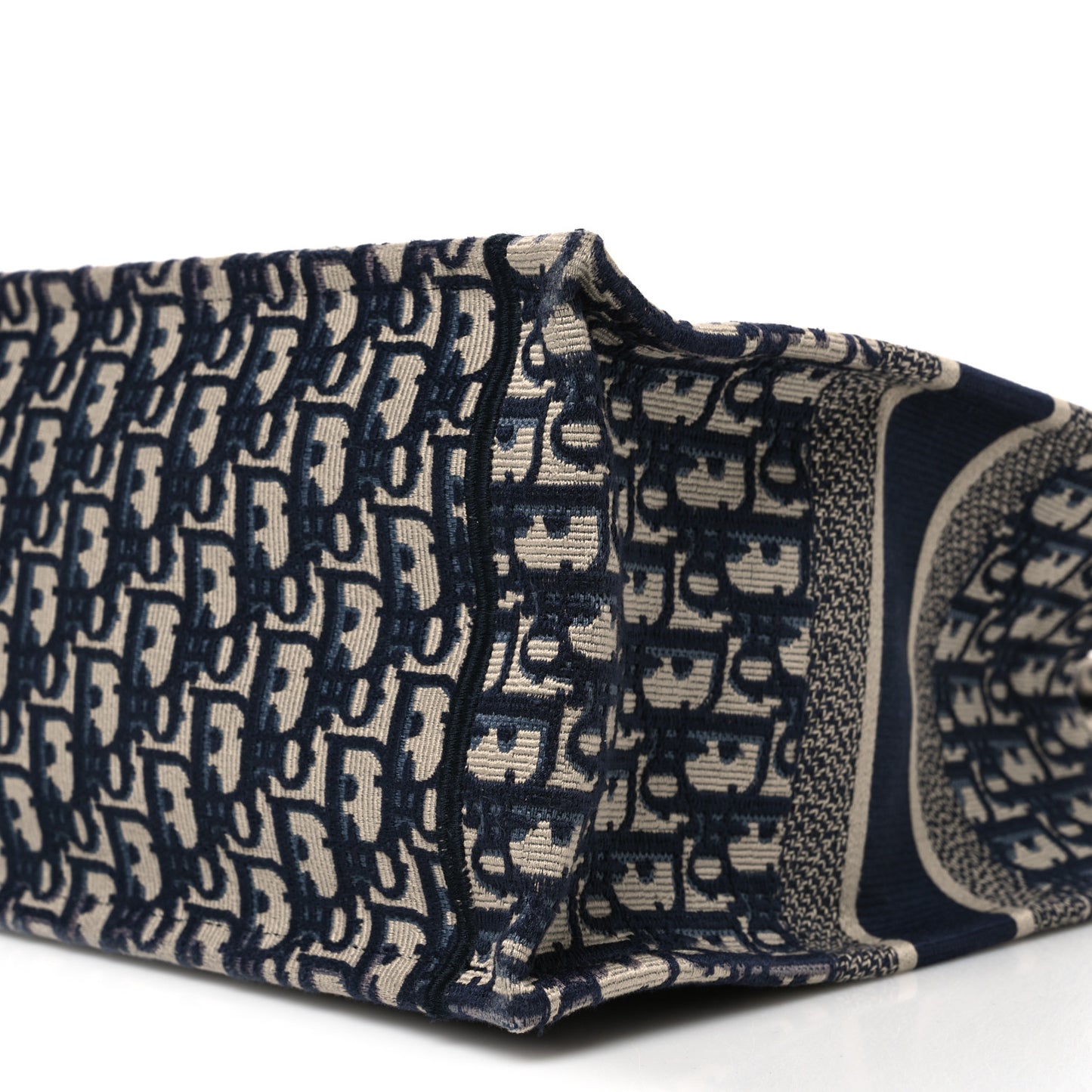 Oblique Medium Book Tote Blue Multicolor