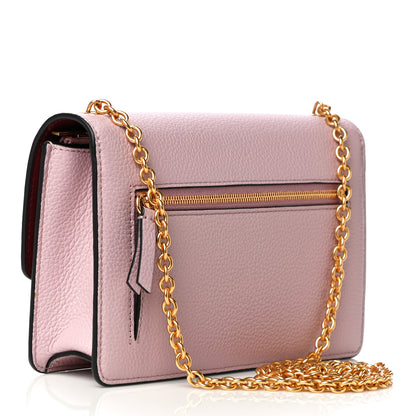 Mulberry Small Classic Grain Calfskin Small Darley Powder Pink 3 of 14