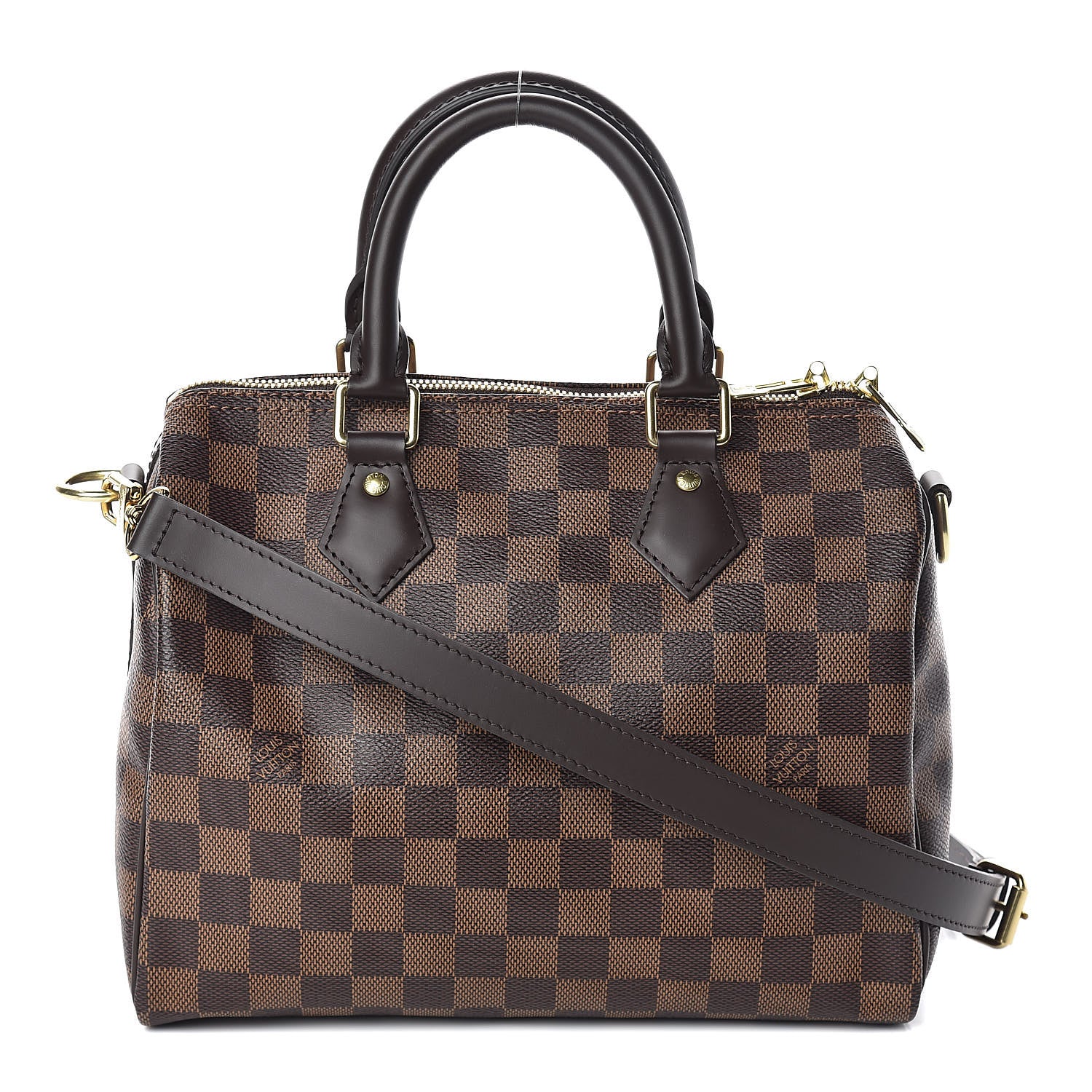 Louis Vuitton Damier Ebene Speedy Bandouliere 25 1 of 10