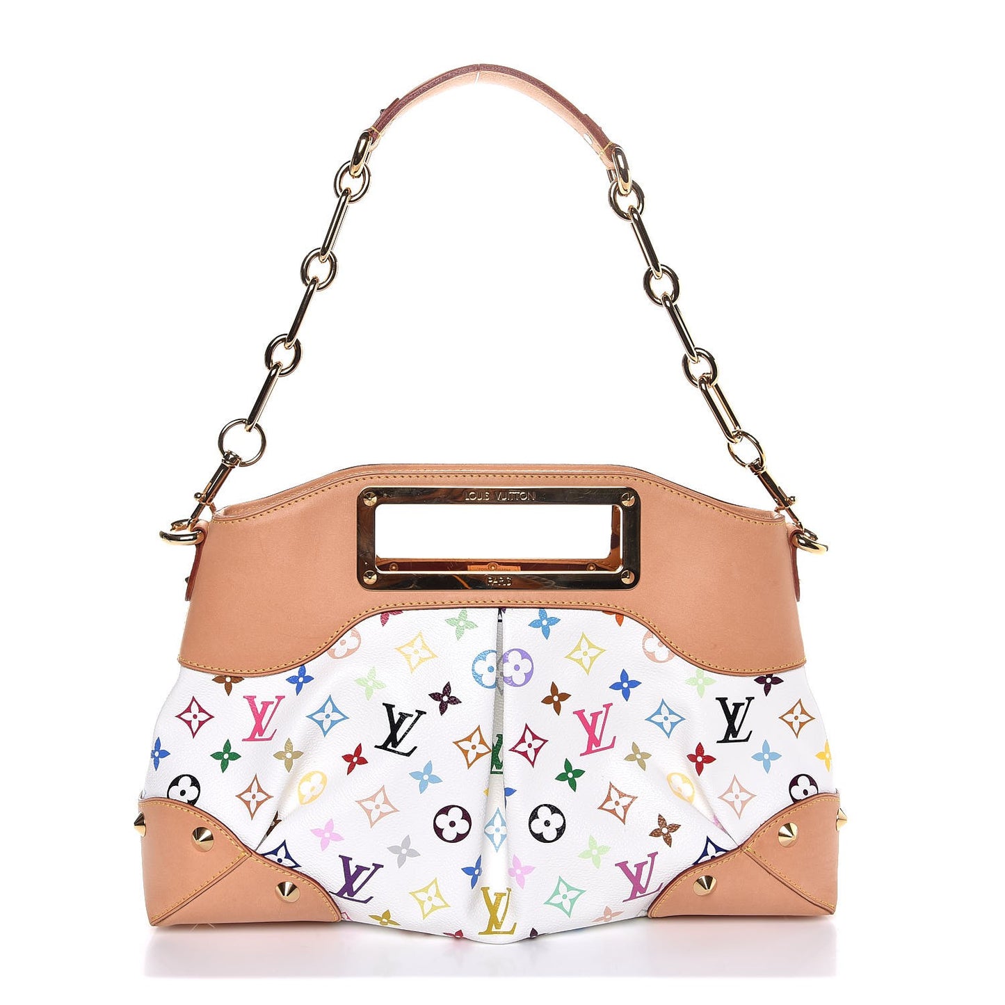 Monogram Multicolor Judy MM White
