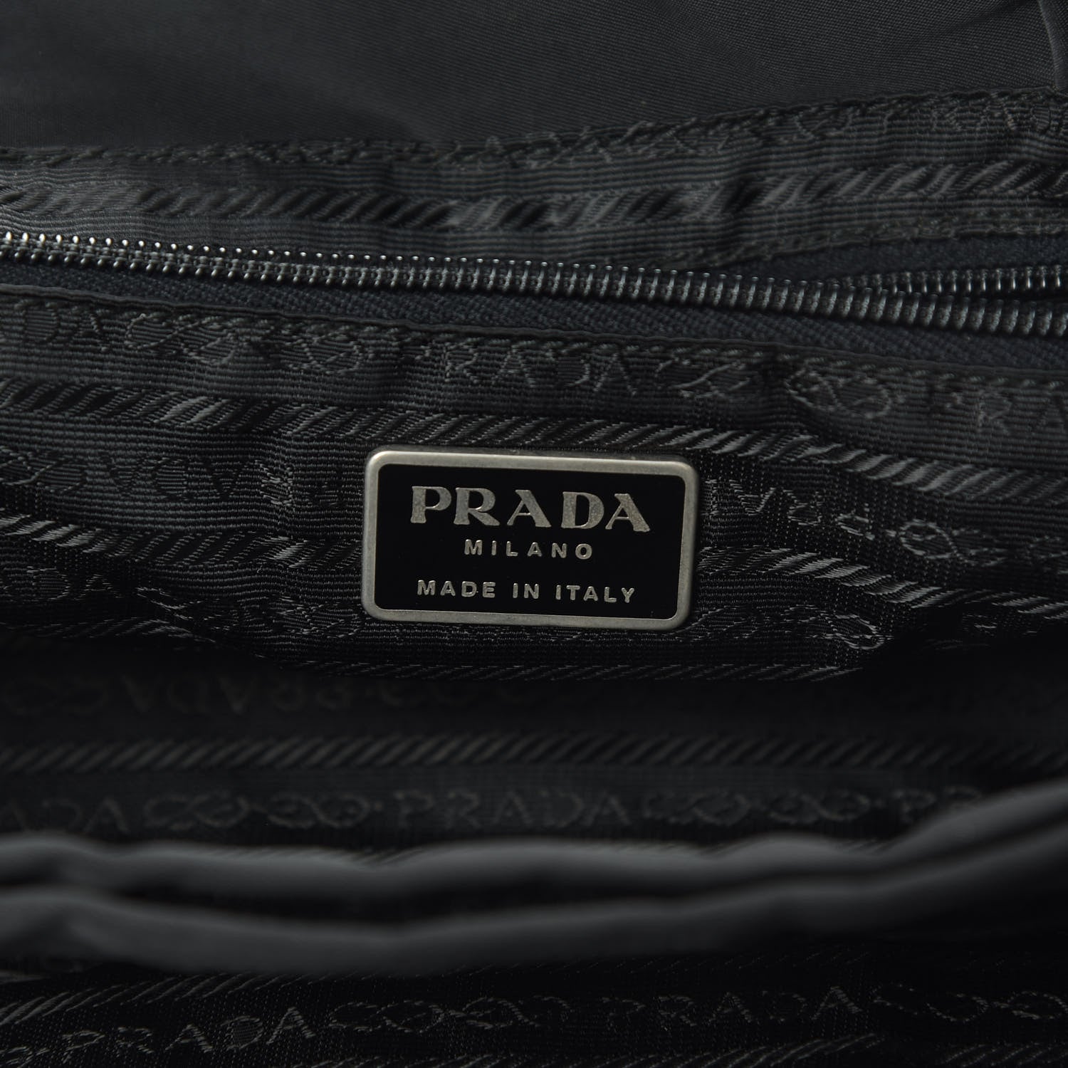 Prada Tessuto Nylon Tote Black 6 of 11