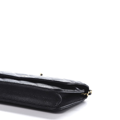 Chanel Caviar Quilted Wallet On Chain WOC Black 7 of 11