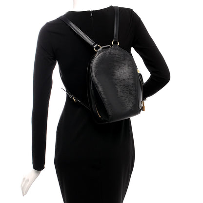 Louis Vuitton Epi Mabillon Backpack Black 2 of 8