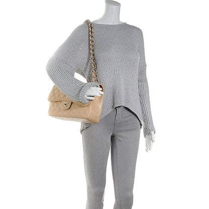 Chanel Caviar Jumbo Double Flap Beige Clair 2 of 7