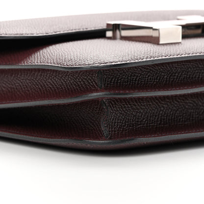 Hermes Epsom Enamel Constance 18 Rouge Sellier Framboise 9 of 14