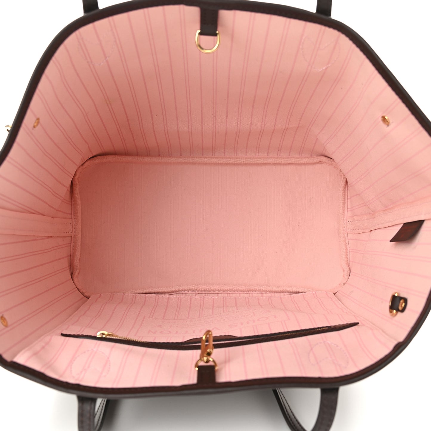 Damier Ebene Neo Neverfull MM Rose Ballerine