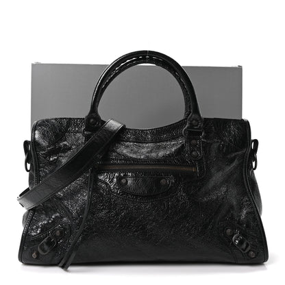 Balenciaga Agneau Arena Classic Hardware Medium Le City Black 11 of 11