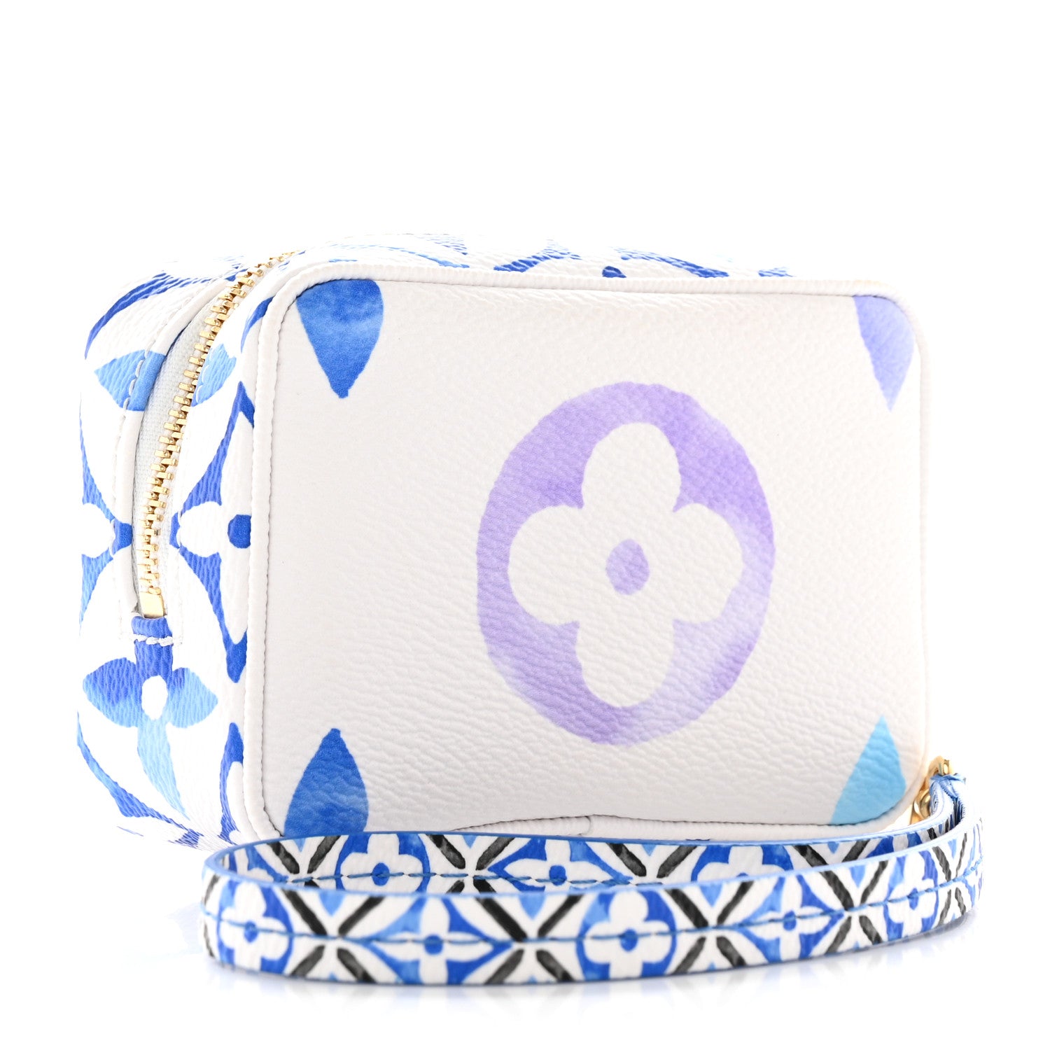 Louis Vuitton Monogram Giant By The Pool 2.0 Wapity Case Blue 3 of 10