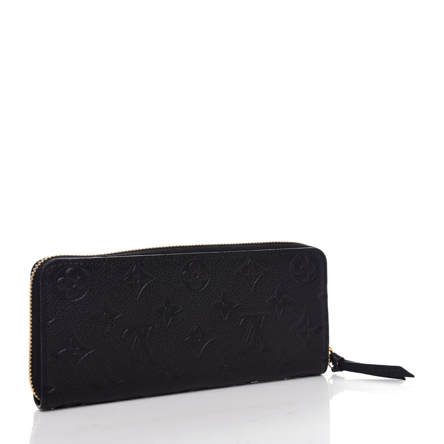 Louis Vuitton Empreinte Clemence Wallet Black 3 of 9