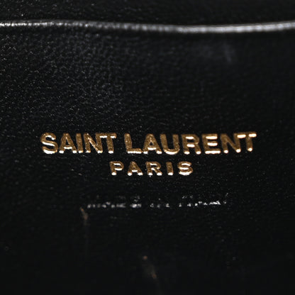 Saint Laurent Grain De Poudre Matelasse Monogram Mini Lou Camera Bag Opyum Red 6 of 10