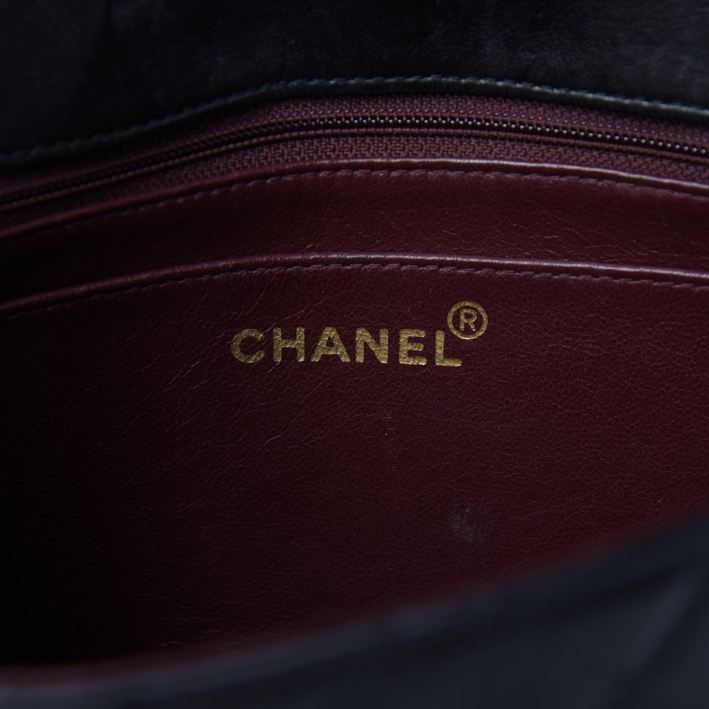 Lambskin Quilted Medium Single Flap Black