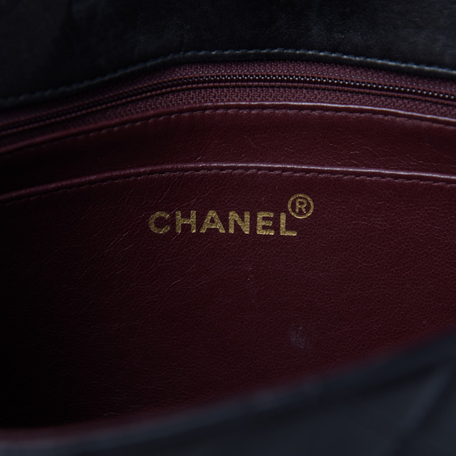 Chanel Lambskin Quilted Medium Single Flap Black 8 of 10