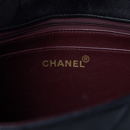 Chanel Lambskin Quilted Medium Single Flap Black 8 of 10