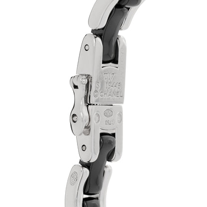 Chanel 18K White Gold Diamond Ceramic Ultra Bracelet Black 4 of 4