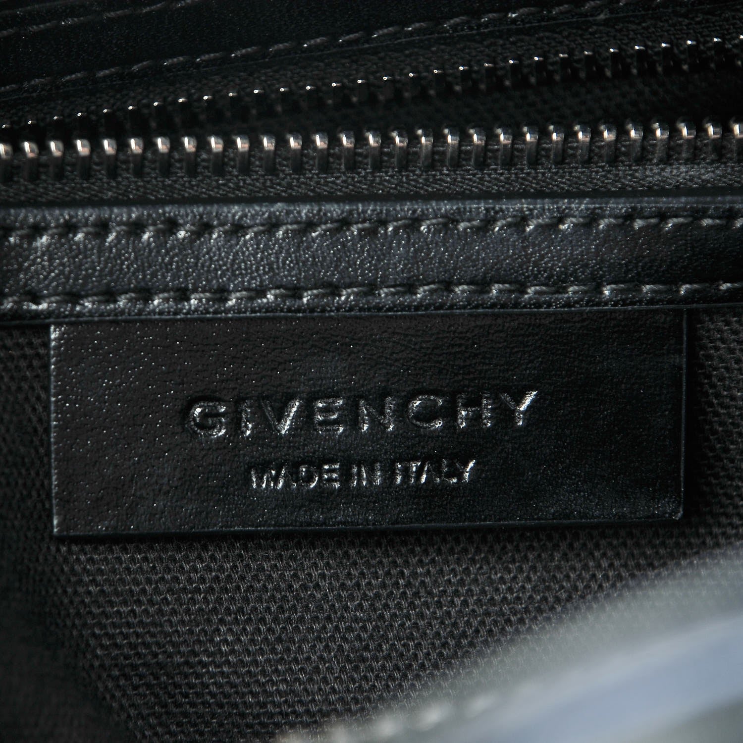 Givenchy Shiny Lord Calfskin Small Antigona Black 6 of 9