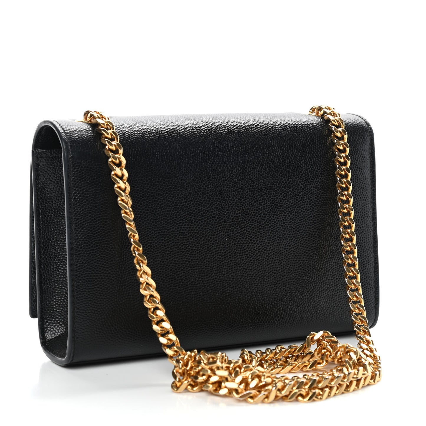 Grain De Poudre Small Monogram Kate Satchel Black