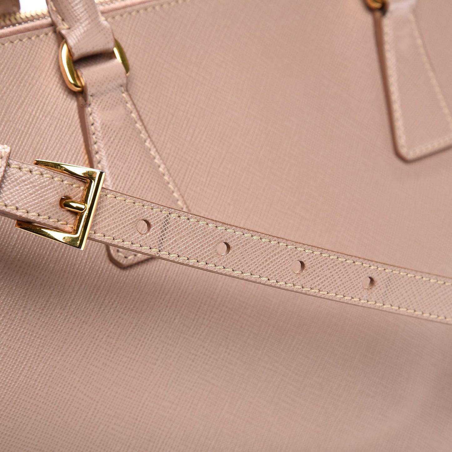 Saffiano Small Galleria Double Zip Tote Cammeo