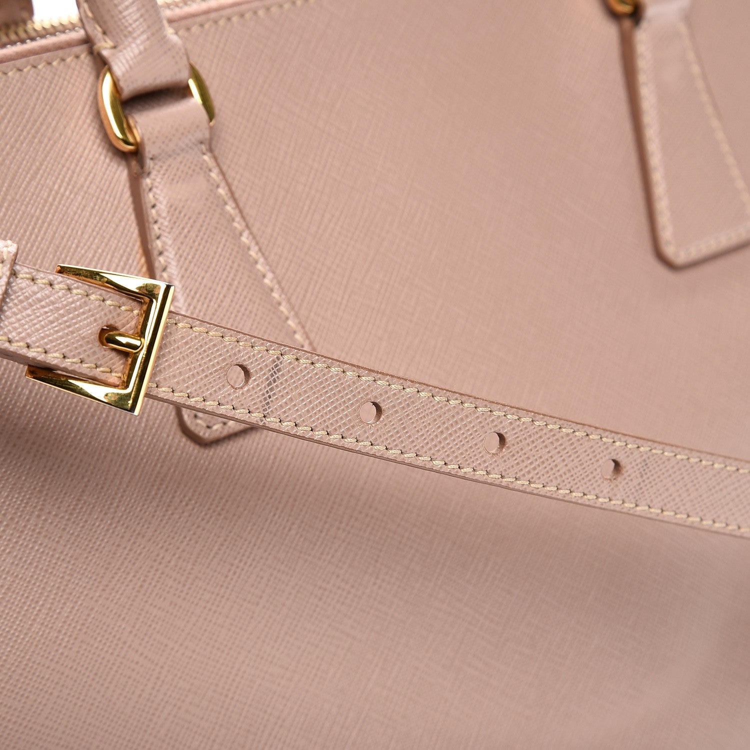 Prada Saffiano Small Galleria Double Zip Tote Cammeo 10 of 13