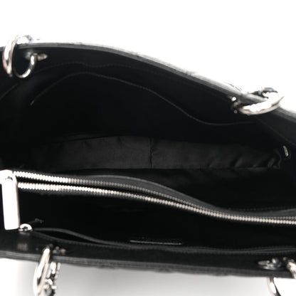Chanel Caviar Quilted Grand Shopping Tote GST Black 5 of 10