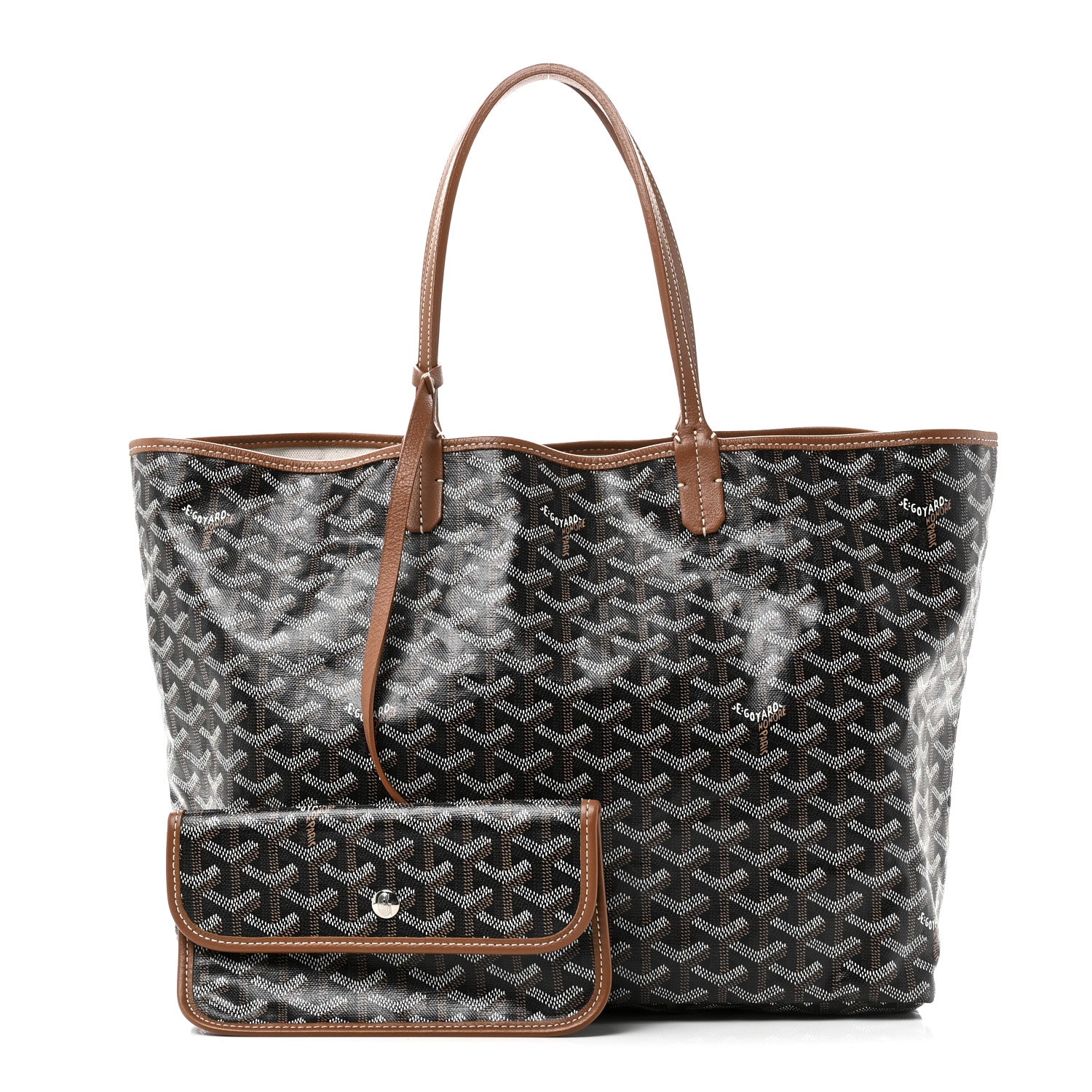 Goyard Goyardine Saint Louis PM Black Gold 3 of 11