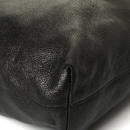 Prada Vitello Daino Shopping Tote Piombo Mordore 7 of 12