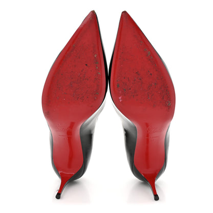 Christian Louboutin Patent Hot Chick 70 Pumps 41 Black 6 of 15