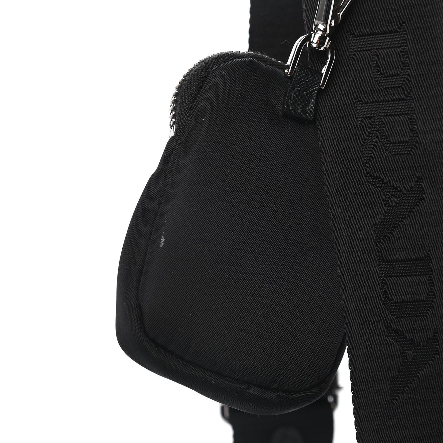Nylon Re-Edition 2005 Shoulder Bag Black