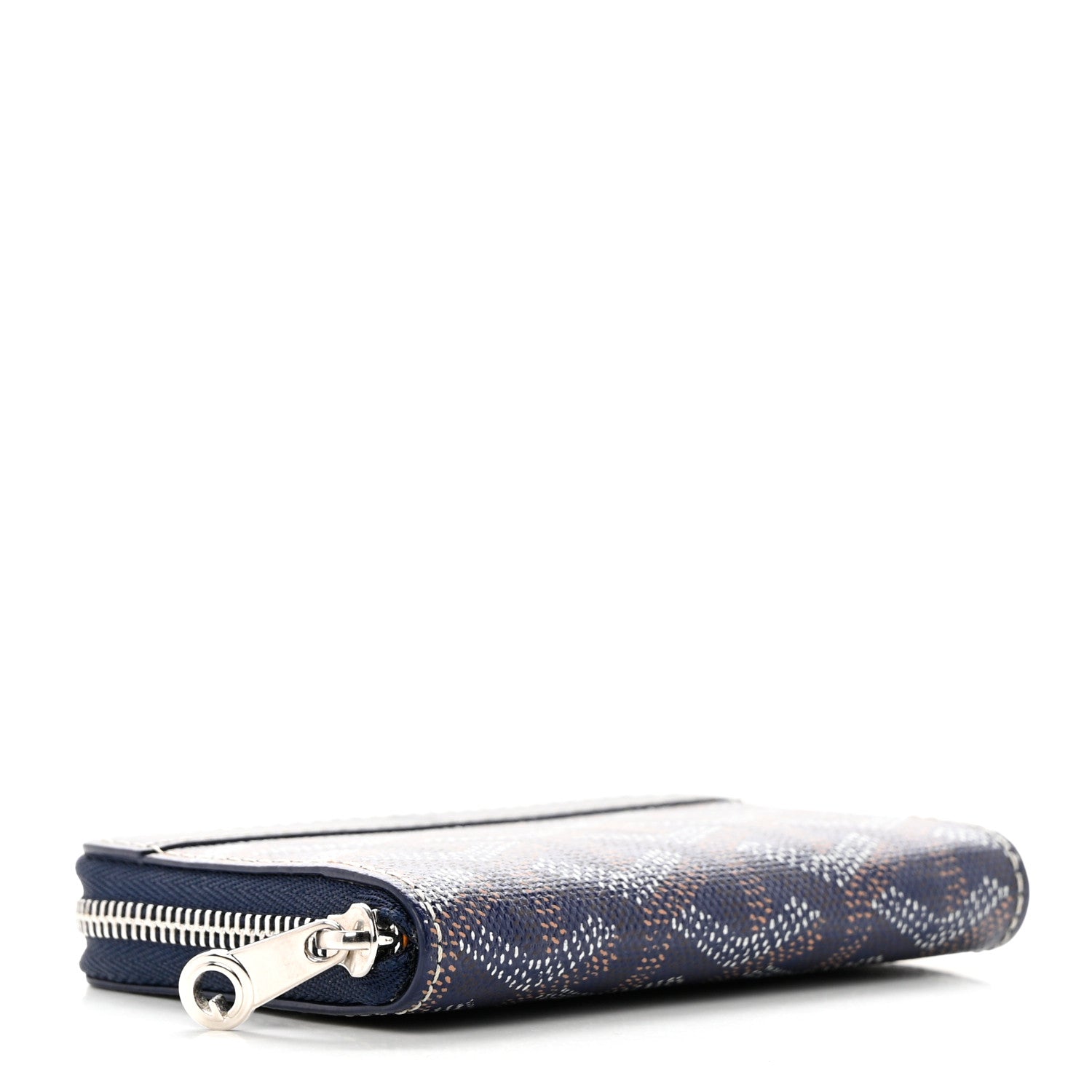 Goyard Goyardine Matignon PM Wallet Navy 4 of 6