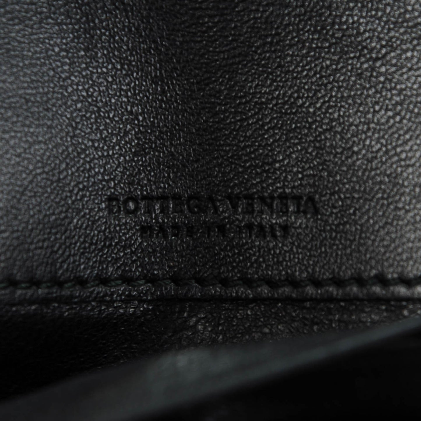 Nappa Intrecciato Continental Flap Wallet Nero Black