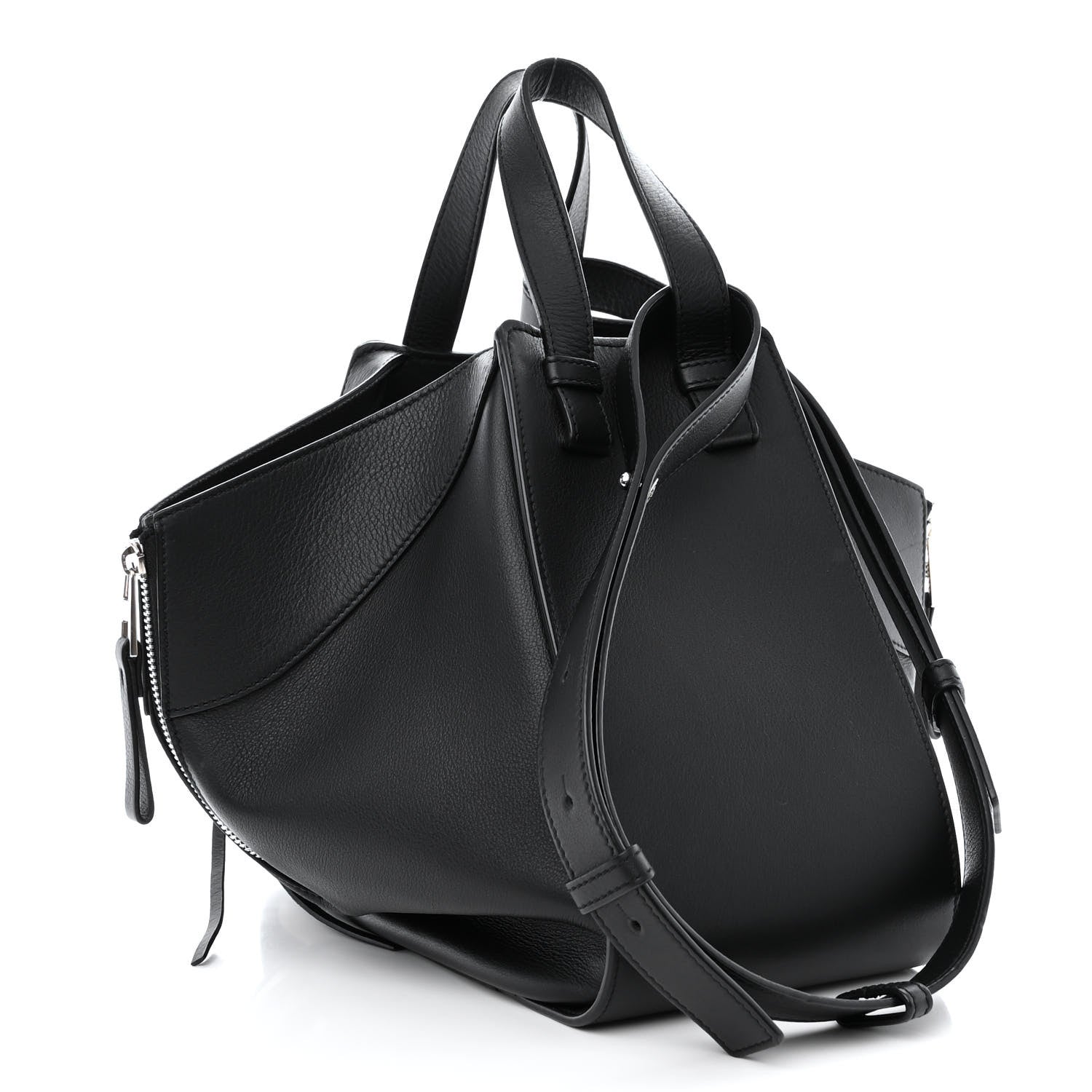 Loewe Calfskin Small Hammock Shoulder Bag Black 3 of 10