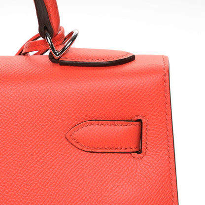 Hermes Epsom Kelly Sellier 32 Rose Jaipur 27 of 33