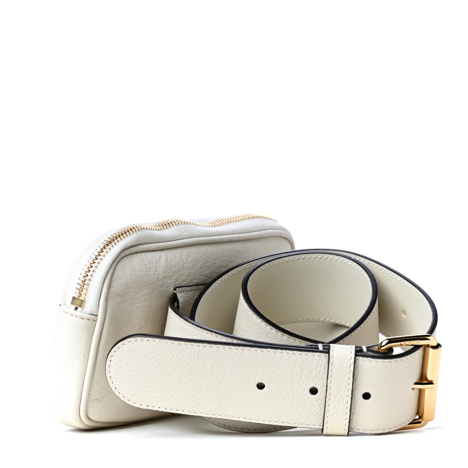 Gucci Grained Calfskin Ophidia Belted iPhone Case 95 28 White 2 of 4