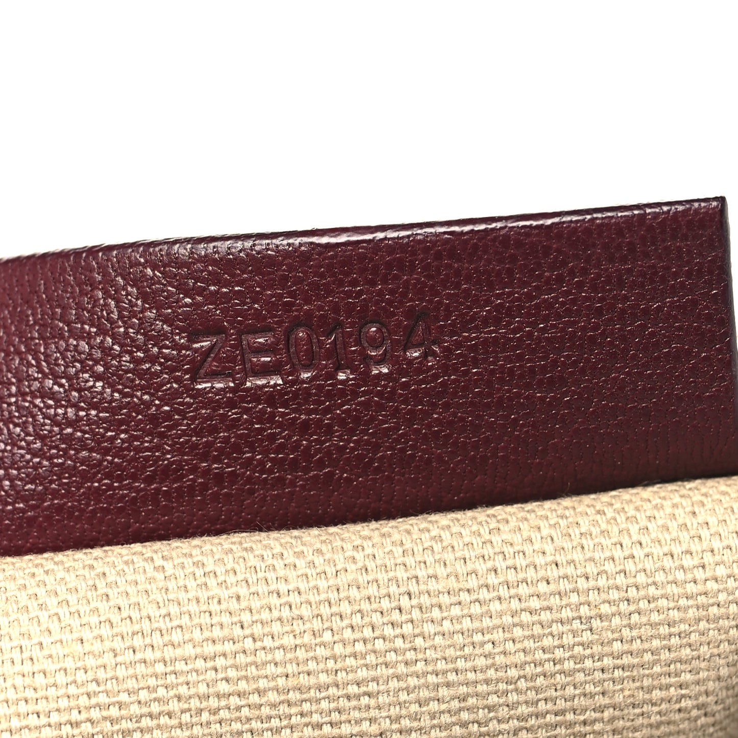 Sugar Goatskin Small Antigona Oxblood