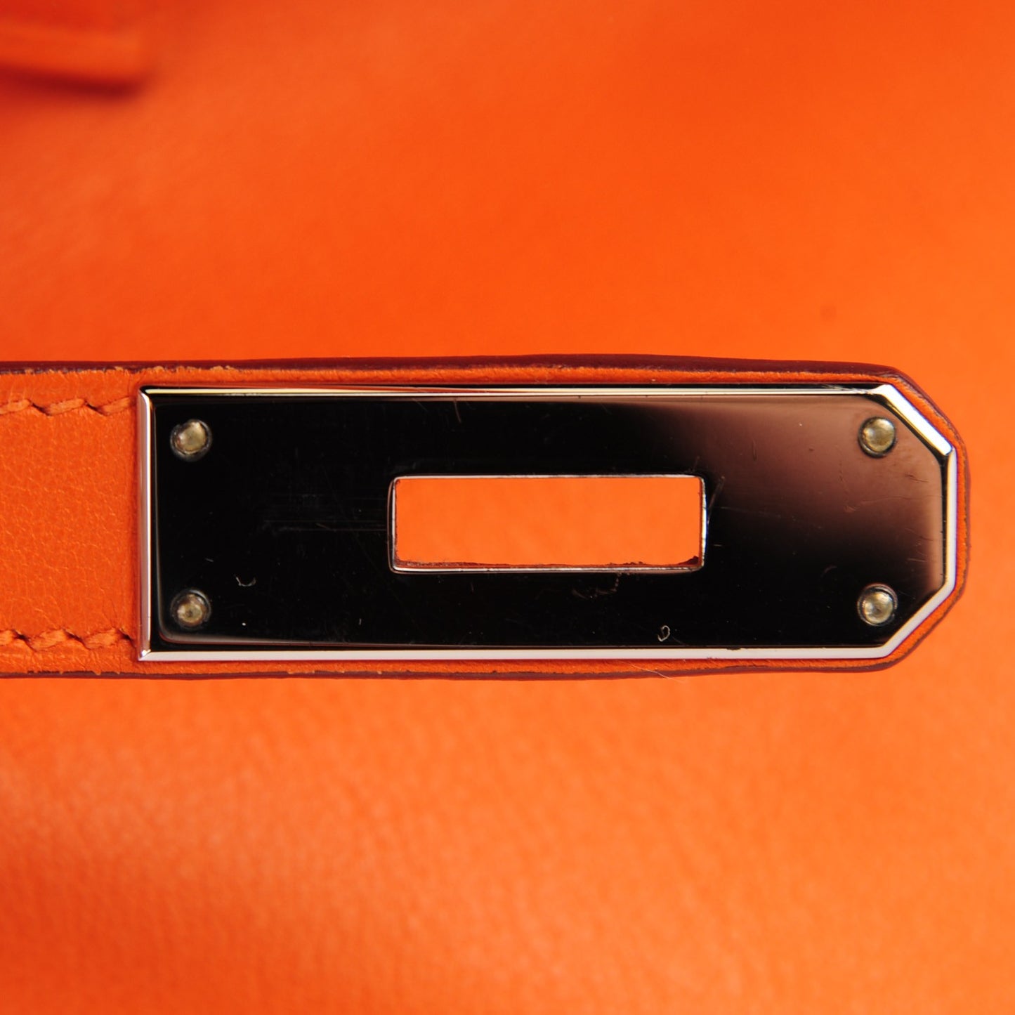 Veau Swift Birkin 35 Orange