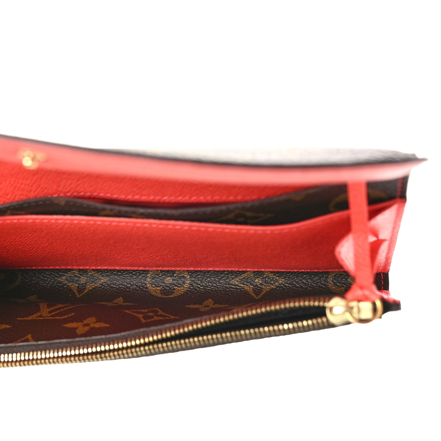 Louis Vuitton Monogram Emilie Wallet Poppy 5 of 9