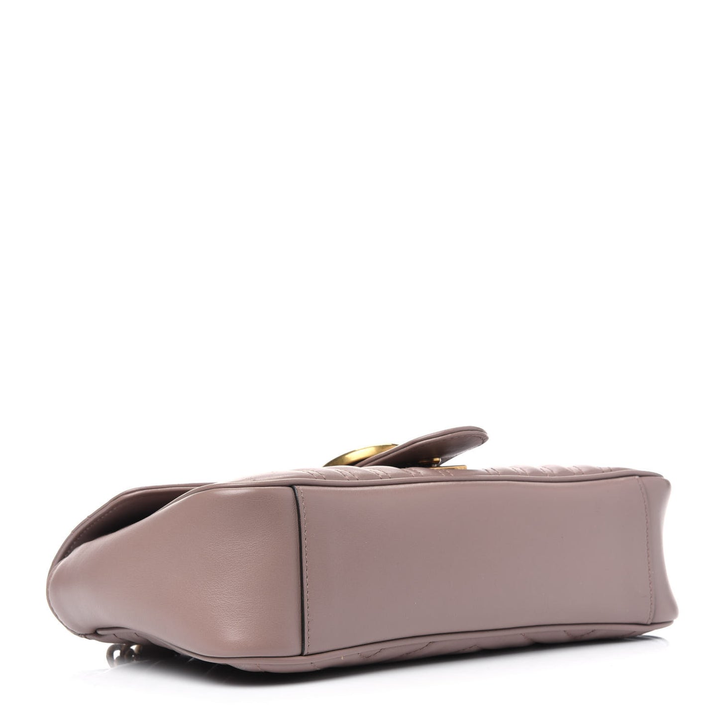 Calfskin Matelasse Small GG Marmont Shoulder Bag Porcelain Rose