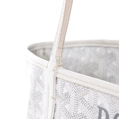 Goyard Goyardine Artois PM White 12 of 20