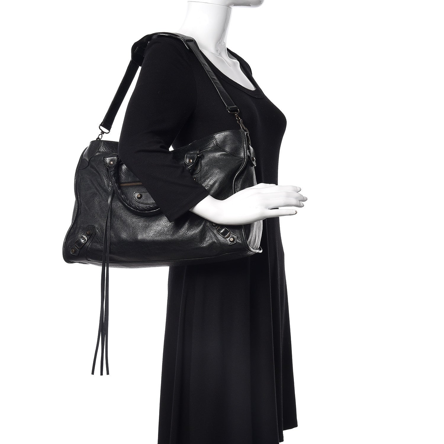 Balenciaga Agneau Classic Hardware City Black 2 of 12