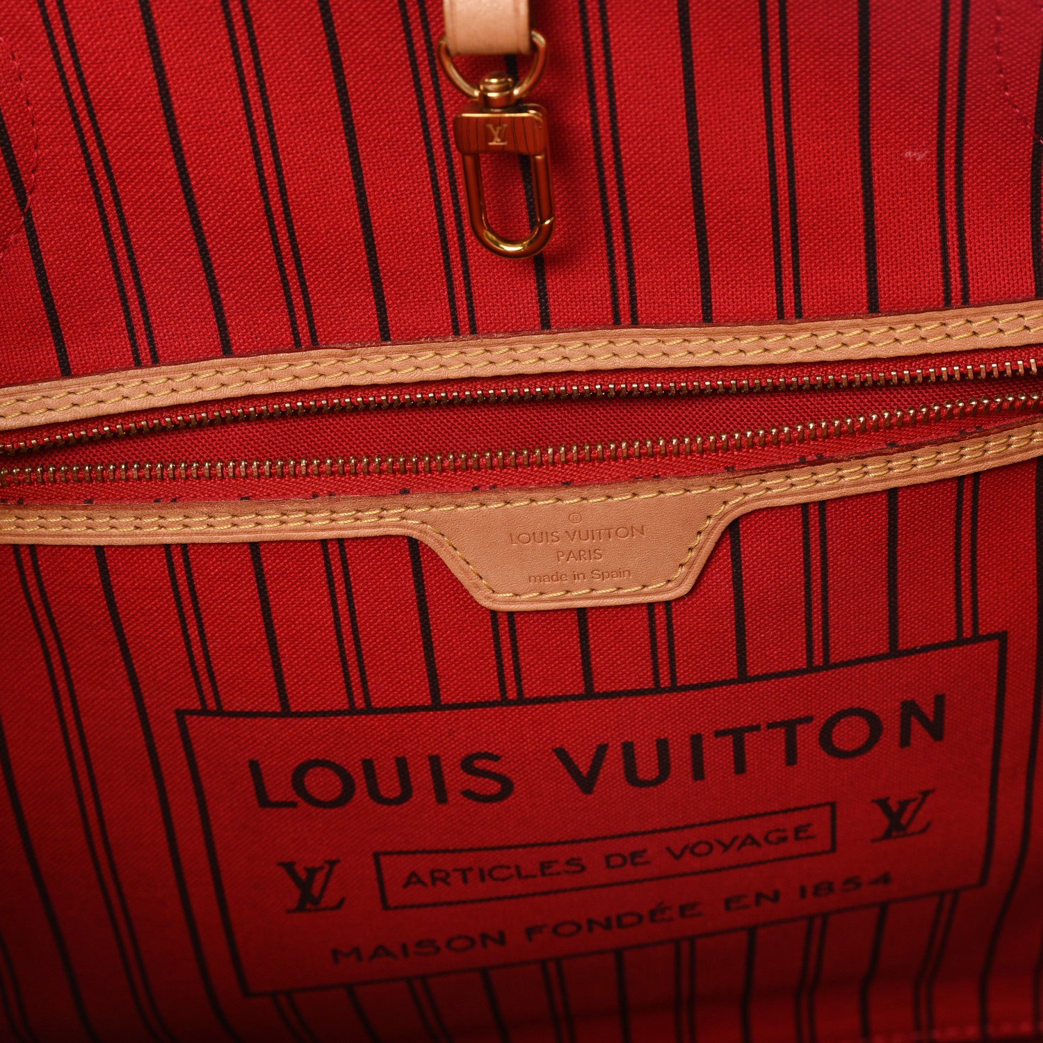 Louis Vuitton Monogram Neo Neverfull MM Cherry 7 of 14